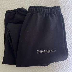 Lonely Ghost | Yves Saint Lonely Sweats | Large